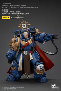 JOYTOY Ultramarines Marneus Calgar, Chapter Master with MKX Gravis Armour and Gauntlets of Ultramar - Warhammer 40K - photo 6