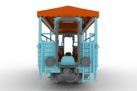 trolley train(blue) 8