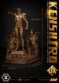 Premium Masterline Fist of the North Star Kenshiro You Are Already Dead Deluxe Gold Version 2