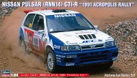 Hasegawa [HC53] 1:24 NISSAN PULSAR (RNN14) GTI-R 1991 ACROPOLIS RALLY - Scale Kits - photo 1