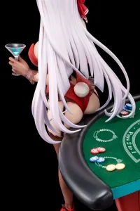 Hakoiri-musume Riselia Ray Crystalia wearing crimson bunny costume with Nip Slip Gimmick System - The Demon Sword Master of Excalibur Academy - photo 15