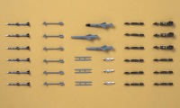 [X72-10] 1:72 J.A.S.D.F. AIRCRAFT WEAPONS 1 : J.A.S.D.F. MISSILES AND LAUNCHER SET 2