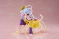 TAITO No Game No Life Desktop Cute Figure - Shiro (Cat Ear T-Shirt Ver.) - No Game No Life - photo 7