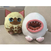 Monster Hunter Fluffy Eggshaped Plush Khezu 5