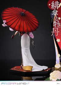 PRISMA WING fuzichoco original Illustration Scarlet Umbrella and Peony 1/7 Scale Pre-Painted Figure 11