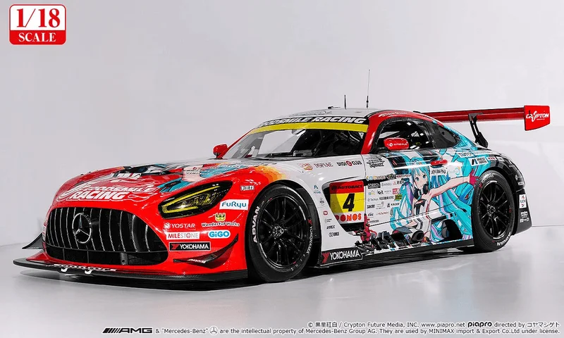 GoodSmile Racing 1/18 Good Smile Hatsune Miku AMG 2026 Season Opening Ver. - Hatsune Miku