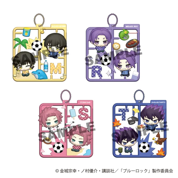 Plat collection BLUE LOCK Vol.2 (4pc per box)