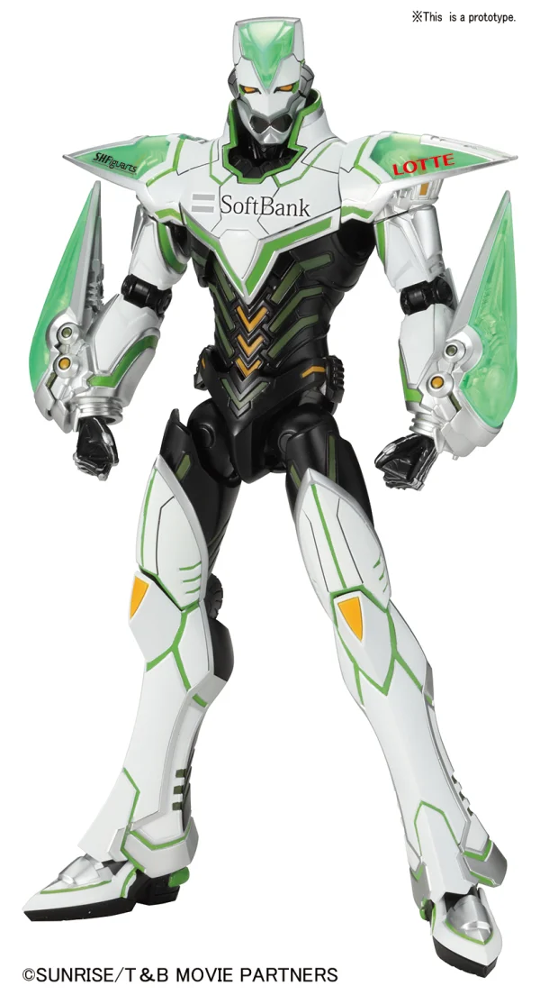 BANDAI HOBBY Figure-rise 6 Wild Tiger 2 Style 2 - Tiger & Bunny