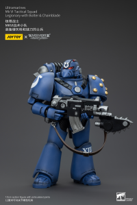 Ultramarines MK VI Tactical Squad Legionary with Bolter& Chainblade 6