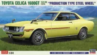 Hasegawa 1/24  TOYOTA CELICA 1600GT “PRODUCTION TYPE STEEL WHEEL” - Scale Kits - photo 1