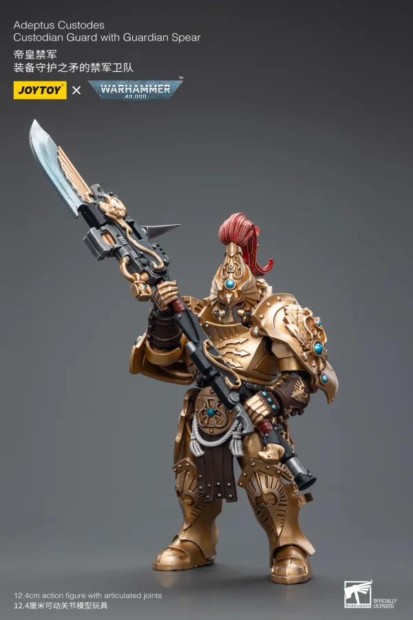 JOYTOY Adeptus Custodes Custodian Guard with Guardian Spear - Warhammer 40K