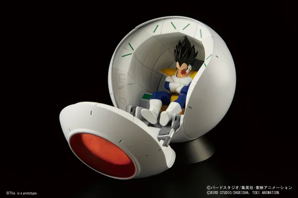 BANDAI HOBBY Figure-rise Mechanics SAIYAN SPACE POD - Dragon Ball