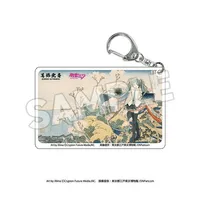 Presence CO., LTD. Katsushika Hokusai x Hatsune Miku Clear Acrylic Keychain - Hatsune Miku - photo 5