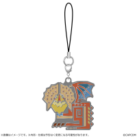 Monster Hunter Wilds Monster icon Metal Keychain 3