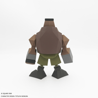 FINAL FANTASY VII  Polygon Soft Vinyl Figure  - BARRET WALLACE 2