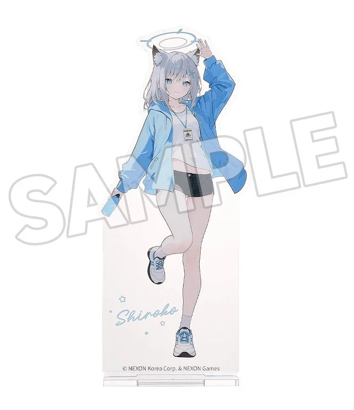 GoodSmile Moment Blue Archive Holiday Saunter Series Acrylic Stand (SHIROKO) - Blue Archive