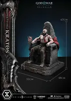 Prime 1 Studio Throne Legacy God of War: Ragnarok Master Thyself Kratos Bonus Version 			 - God Of War - photo 5