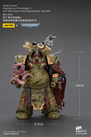 Death Guard Deathshroud Terminator 2 with Manreaper and Plaguespurter Gauntlet 9