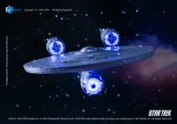 HIYA TOYS REPLICAart Series Non-Scale 15 Inch Star Trek 2009 USS Enterprise NCC-1701 Light Up Starship - Star Trek - photo 5
