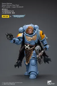 JOYTOY Space Marines Space Wolves Claw Pack Pack Leader -Logan Ghostwolf - Warhammer 40K - photo 8