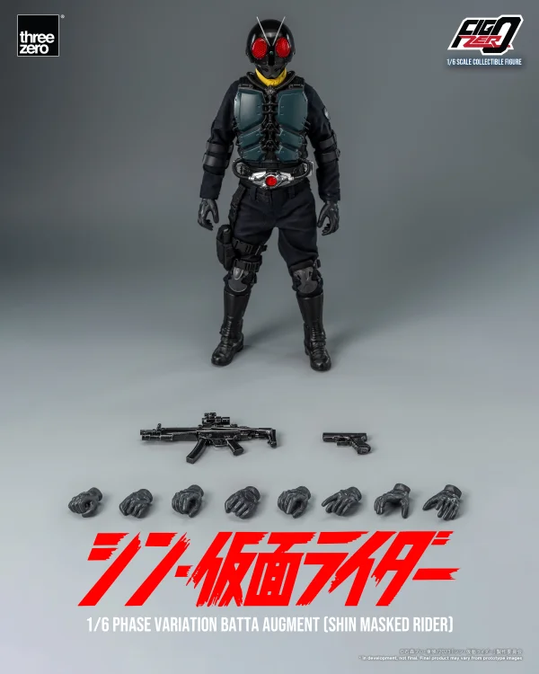 threezero FigZero 1/6 Phase Variation Batta Augment (SHIN MASKED RIDER) - Kamen Rider: Masked Rider