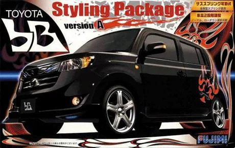 Fujimi [ID-127] 1/24 TOYOTA bB Z "Q version and X version"  both type - Scale Kits