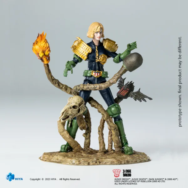 HIYA TOYS Judge Anderson VS The Dark Judges - Judge Dredd