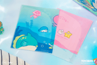 LuLu the Piggy Ocean - Glitter A4 Folder (Mermaid ver.) 2