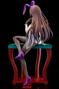 Hakoiri-musume Elfine Phillet wearing flower’s purple bunny costume with Nip Slip Gimmick System - The Demon Sword Master of Excalibur Academy - photo 4