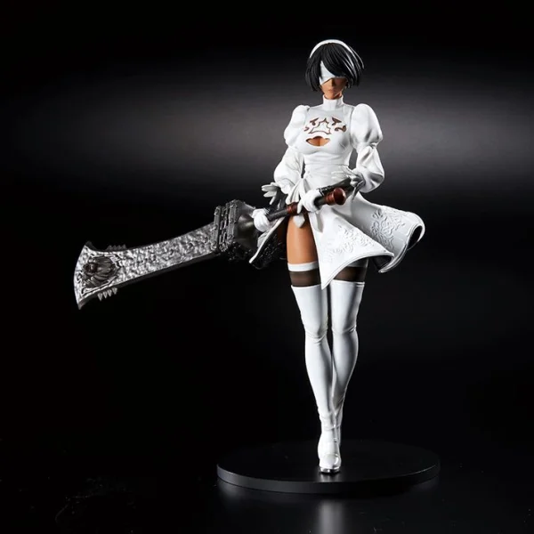 SQUARE ENIX NieR:Automata Statuette - 2B (YoRHa No. 2 Type B) 2P Color ver. - NieR:Automata
