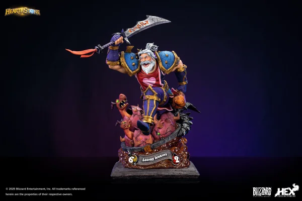 HEX Collectibles Blizzard Hearthstone® Leeroy Jenkins 1/6 Scale Premium Statue - Blizzard