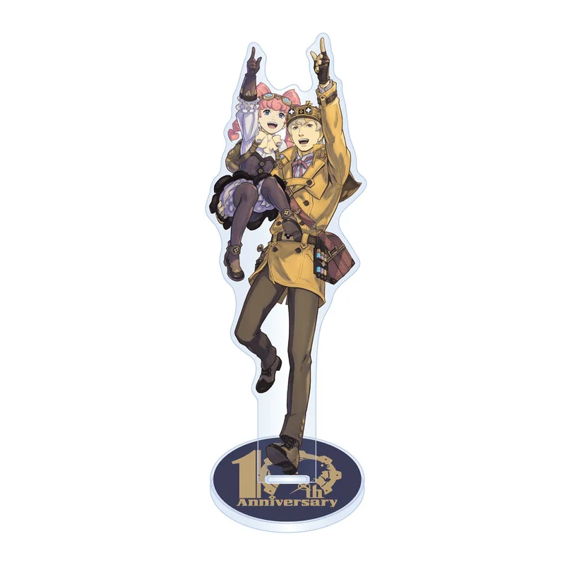 CAPCOM The Great Ace Attorney 10th anniversary acrylic stand Herlock Sholmes&Iris Wilson - The Great Ace Attorney