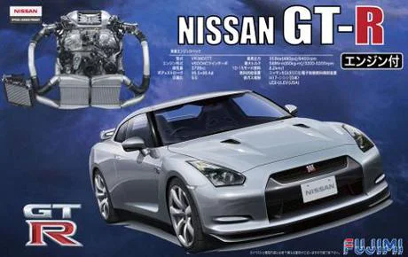 Fujimi [ID-131] 1/24 Nissan GT-R (R35) with Engine - Scale Kits