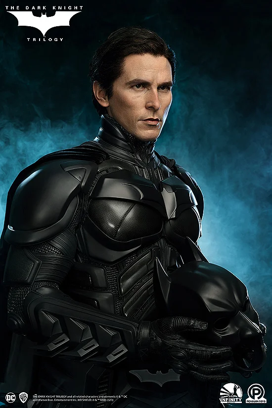 Infinity Studio Infinity Studio×Penguin Toys - “The Dark Knight Trilogy” Batman Life Size Bust - DC Comics