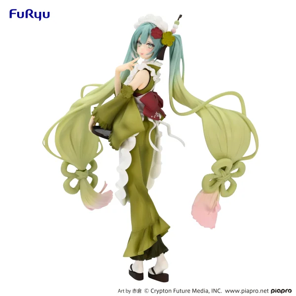 FuRyu Hatsune Miku　Exceed Creative Figure -Matcha Green Tea Parfait- - Hatsune Miku
