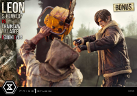 Ultimate Premium Masterline Resident Evil 4 Leon S. Kennedy versus Chainsaw Villager Bonus Version 69