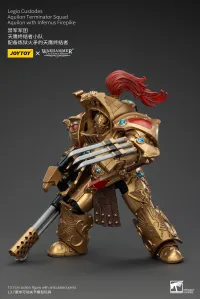 JOYTOY Legio Custodes Aquilon Terminator Squad Aquilon with Infernus Firepike - Warhammer 40K - photo 9