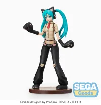SEGA "Hatsune Miku: Project DIVA Arcade Future Tone" SPM Figure "Hatsune Miku - Kitty Cat" - Hatsune Miku - photo 2
