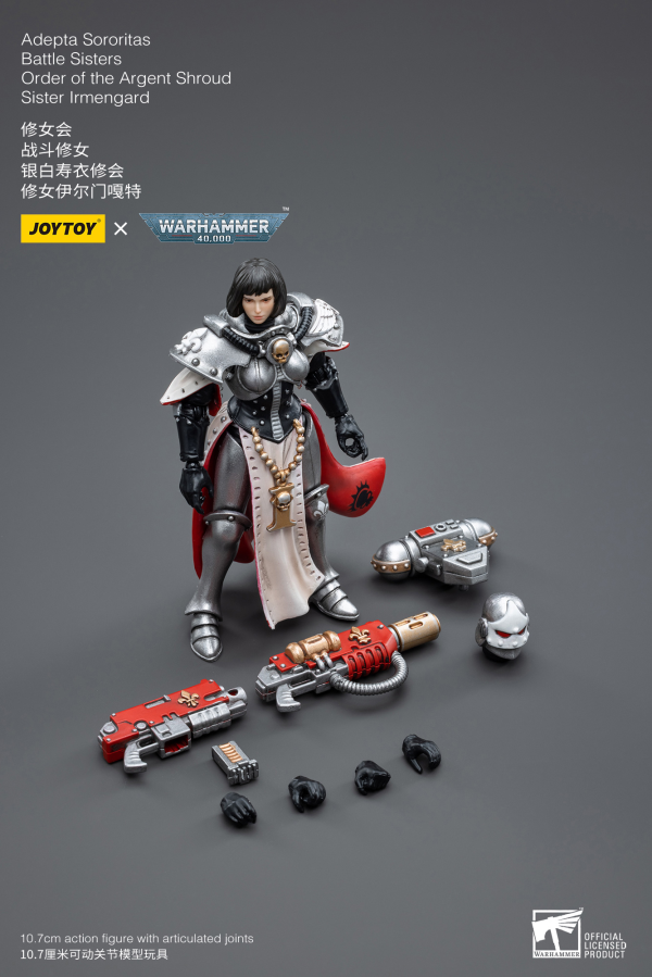 Warhammer 40K-Adepta Sororitas Battle Sisters Order of the Argent Shroud Sister Irmengard
