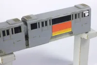PLUM PMOA 1/150 Scale  Tama Intercity Monorail Series 1000 Paper kit（4cars） - Scale Kits - photo 8