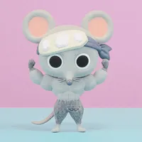 BANDAI Demon Slayer: Kimetsu no Yaiba Fluffy Puffy-Muscular Mice-(ver.A) - Demon Slayer: Kimetsu no Yaiba - photo 2