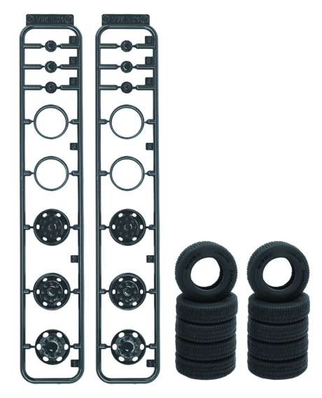 [Wheel-07] 1/24 Steel Wheel for 10t 22.5inch