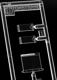 Hasegawa 1/12  NOSTALGIC VENDING MACHINE (Toast sandwich) - CREATOR WORKS SERIES - photo 3