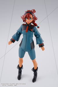 Suletta Mercury (Regular Uniform Ver.) and Option Set "Mobile Suit Gundam: The Witch from Mercury", Bandai Spirits S.H.Figuarts 5