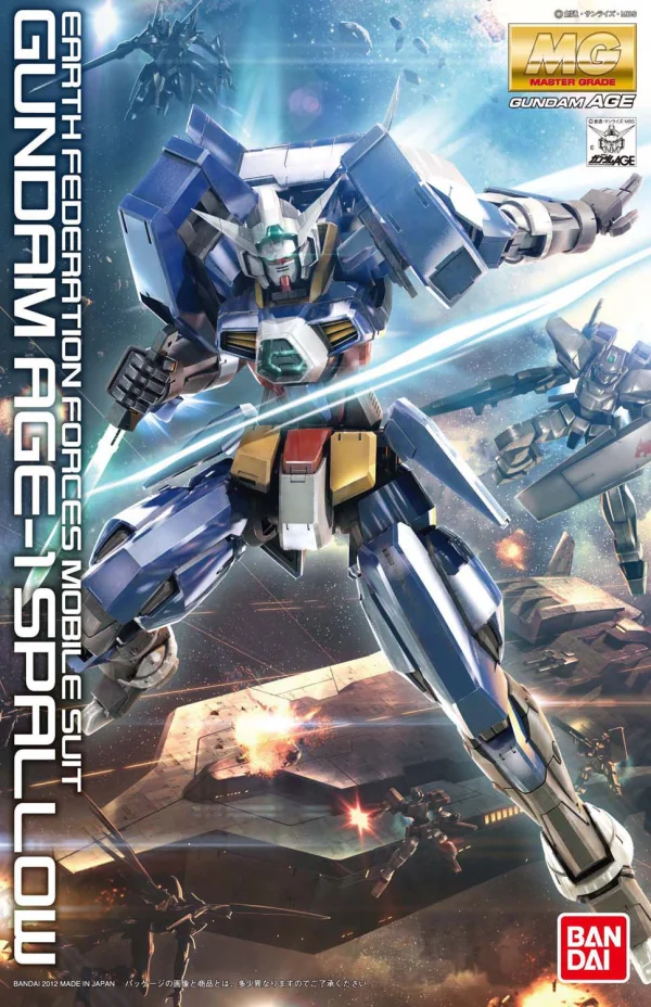 BANDAI HOBBY MG 1/100 Gundam Age-1 Spallow - Mobile Suit Gundam AGE