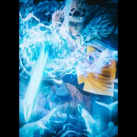 MegaHouse Portrait.Of.Pirates ONE PIECE “WA-MAXIMUM” ‶The Surgeon of Death〟 Trafalgar Law 【Awaken】 - ONE PIECE - photo 13