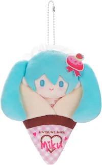 GOOD SMILE COMPANY Character Vocal Series 01: Hatsune Miku Crêpe Mascot Keychain B - Hatsune Miku - photo 1