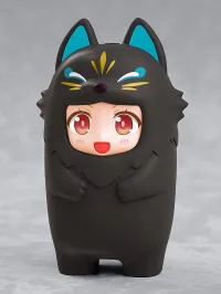 GOOD SMILE COMPANY Nendoroid More Kigurumi Face Parts Case (Black Kitsune) - Figure Accessories - photo 1