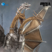 Exquisite Basic Series None Scale 9 Inch Godzilla vs. King Ghidorah Mecha King Ghidorah Action Figure 17