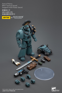 Sons of Horus MKVI Tactical Squad Sergeant with Power Sword 2